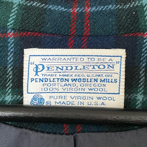 Pendleton Mens 100% Wool Blazer - Vintage - Picture 3 of 3